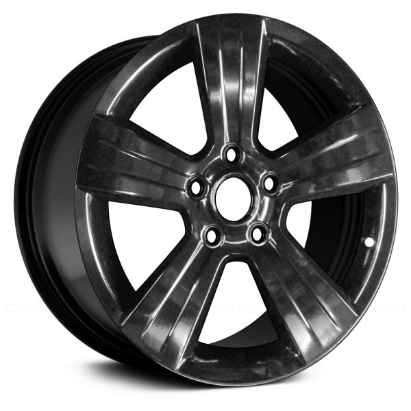 Replace® - 17 x 6.5 5-Spoke Gloss Black Alloy Factory Wheel (Remanufactured)