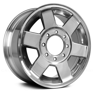 Replace® - 6 I-Spoke Polished 17x8 Alloy Factory Wheel - Remanufactured