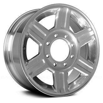 Replace® - 6 I-Spoke Polished 17x8 Alloy Factory Wheel - Remanufactured