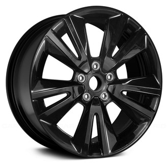 Replace® - 5 V-Spoke Gloss Black 20x8 Alloy Factory Wheel - Remanufactured