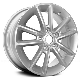 Replace® - 5 V-Spoke Silver 17x6.5 Alloy Factory Wheel - Remanufactured