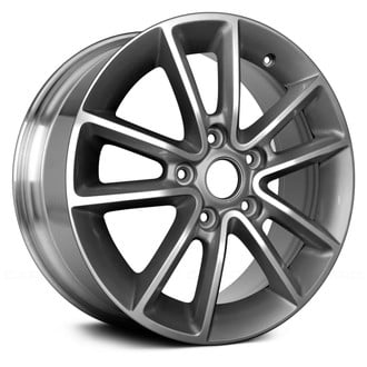 Replace® - 5 V-Spoke Charcoal 17x6.5 Alloy Factory Wheel - Remanufactured