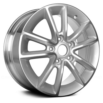 Replace® - 5 V-Spoke Silver 17x6.5 Alloy Factory Wheel - Remanufactured