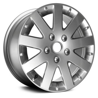 Replace® - 9 I-Spoke Light Hyper Silver 17x6.5 Alloy Factory Wheel - Replica