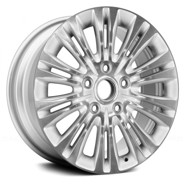 Replace® - 17 x 6.5 10 Double I-Spoke Silver Alloy Factory Wheel (Remanufactured)