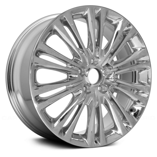 Replace® - 17 x 6.5 10 Double I-Spoke PVD Chrome Alloy Factory Wheel (Remanufactured)