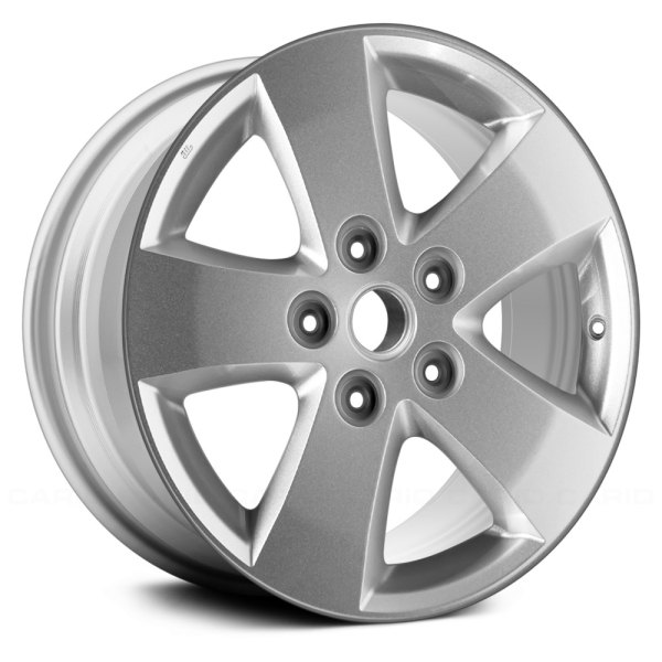 Replace® - 17 x 6.5 5-Spoke Silver Alloy Factory Wheel (Remanufactured)