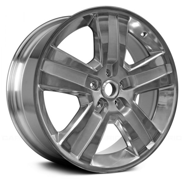 Replace® - 20 x 7.5 Double 5-Spoke Polished with Bluish Charcoal Face Alloy Factory Wheel (Remanufactured)