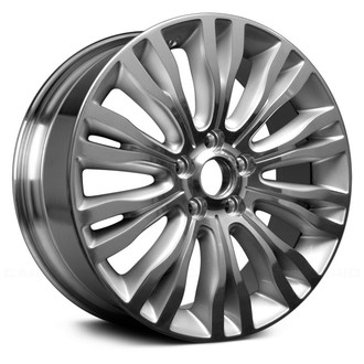 Replace® - 10 Y-Spoke Silver with Polished Face 18x7 Alloy Factory Wheel - Remanufactured