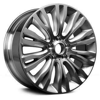Replace® - 10 Y-Spoke Smoked Silver 18x7 Alloy Factory Wheel - Remanufactured