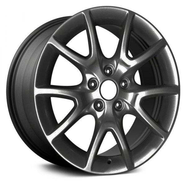 Replace® - 17 x 7.5 5 Y-Spoke Dark Charcoal Alloy Factory Wheel (Remanufactured)