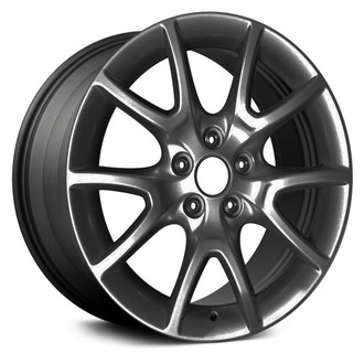 Replace® - 5 Y-Spoke Dark Charcoal 17x7.5 Alloy Factory Wheel - Remanufactured