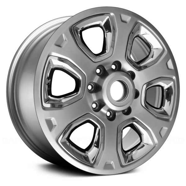 Replace® - 20 x 8 6-Slot Silver Alloy Factory Wheel (Remanufactured)
