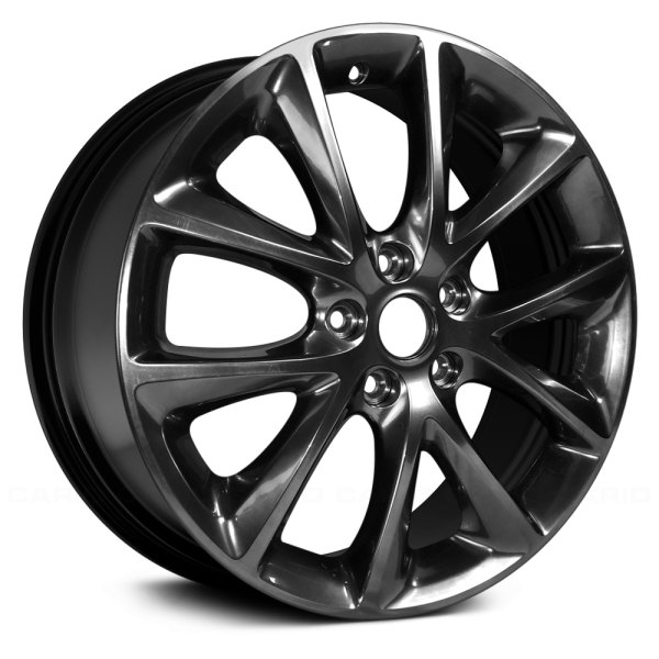 Replace® - 20 x 8 5 V-Spoke Silver Alloy Factory Wheel (Remanufactured)