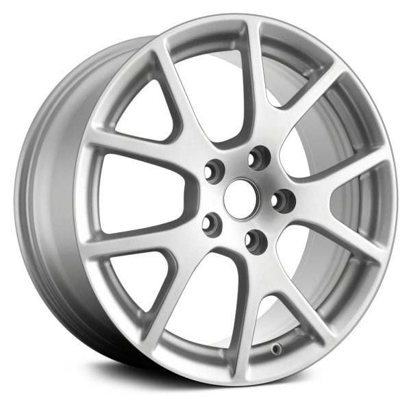 Replace® - 19 x 7 5 Y-Spoke Medium Silver with Black Primer Alloy Factory Wheel (Remanufactured)