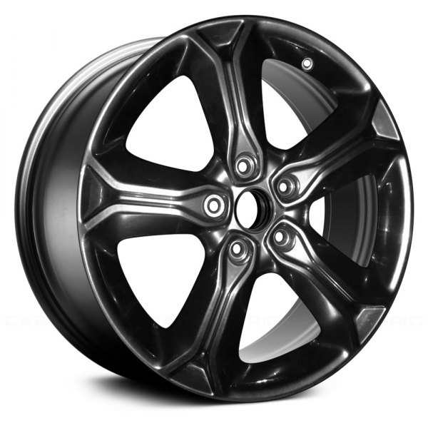 Replace® - 19 x 7 5-Spoke Dark Smoked Silver Alloy Factory Wheel (Remanufactured)