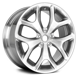 Replace® - 5 Y-Spoke Polished with Dark Charcoal 20x8 Alloy Factory Wheel - Remanufactured
