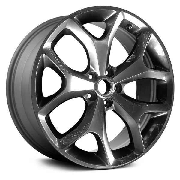 Replace® - 20 x 8 5 Y-Spoke Charcoal Metallic with Machined Face Alloy Factory Wheel (Remanufactured)