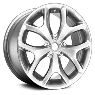 Replace® - 5 Y-Spoke Dark Gray Hyper Silver 20x8 Alloy Factory Wheel - Remanufactured