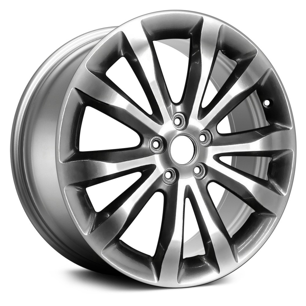 Replace® ALYCG027U78 - 5 V-Spoke Smoked Silver 19x7.5 Alloy