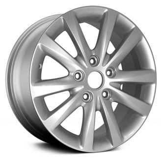 Replace® - 5 V-Spoke Silver 17x6.5 Alloy Factory Wheel - Remanufactured