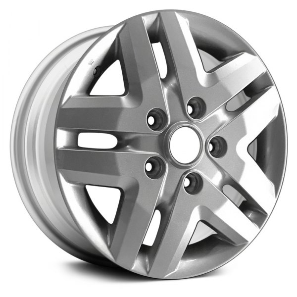 Replace® - 16 x 6 Double 5-Spoke Silver Alloy Factory Wheel (Remanufactured)