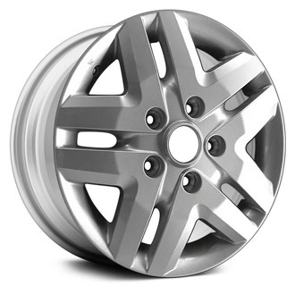 Replace® - Double 5-Spoke Silver 16x6 Alloy Factory Wheel - Remanufactured