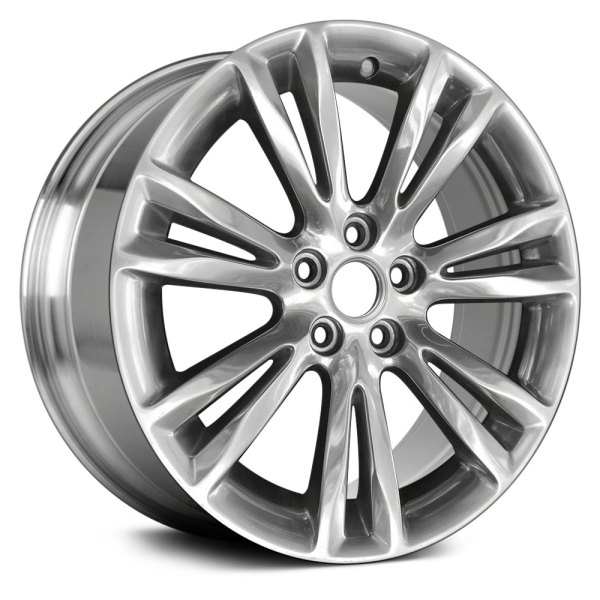 Replace® - 18 x 7.5 7 Double I-Spoke Polished Alloy Factory Wheel (Factory Take Off)
