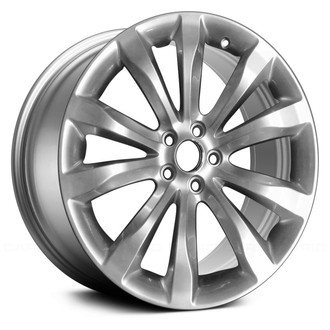 Replace® - 5 V-Spoke Smoked Silver 20x8 Alloy Factory Wheel - Remanufactured