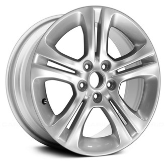 Replace® - Double 5-Spoke Silver 17x7 Alloy Factory Wheel - Remanufactured