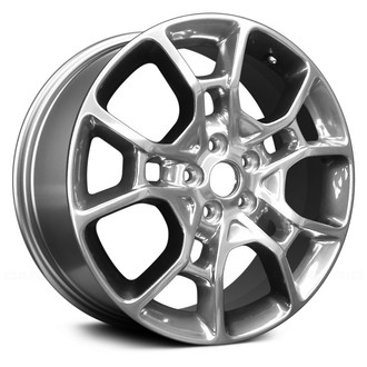 Replace® - 5 Y-Spoke Dark Charcoal with Polished Face 19x7.5 Alloy Factory Wheel - Remanufactured