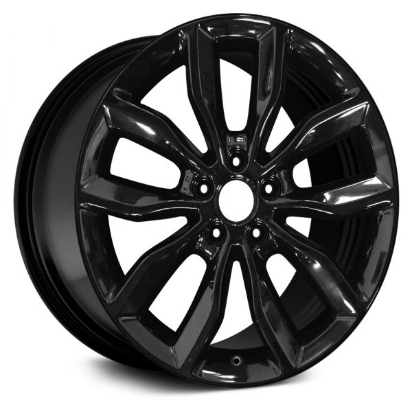 Replace® - 18 x 7.5 10 I-Spoke Black Alloy Factory Wheel (Remanufactured)