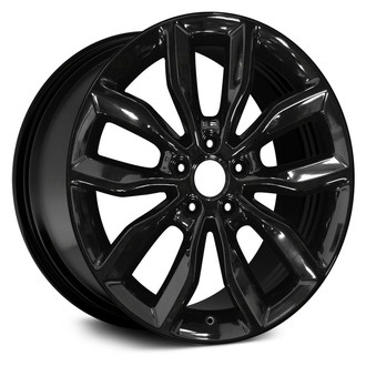 Replace® - 10 I-Spoke Black 18x7.5 Alloy Factory Wheel - Remanufactured