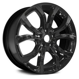 Replace® - 5 V-Spoke Black 20x8 Alloy Factory Wheel - Remanufactured