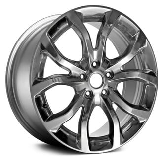 Replace® - 5 V-Spoke Smoked Silver 20x8 Alloy Factory Wheel - Remanufactured