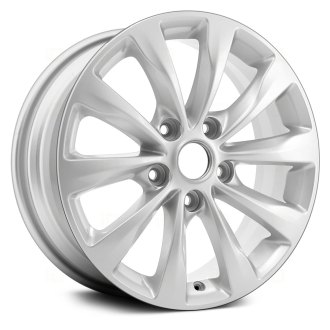 Replace® ALYCM050U20 - 10 Turbine-Spoke Silver 17x7 Alloy
