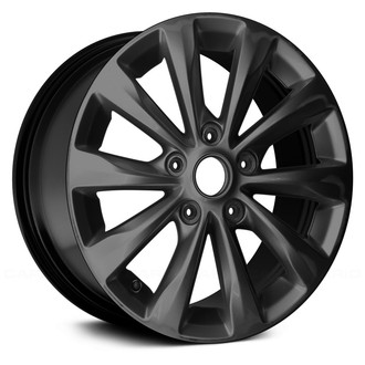 Replace® - 10 Turbine-Spoke Gloss Black 17x7 Alloy Factory Wheel - Remanufactured