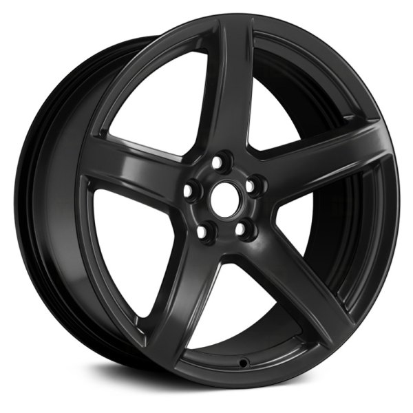 Replace® - 20 x 9.5 5-Spoke Gloss Black Alloy Factory Wheel (Remanufactured)