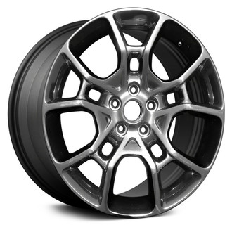 Replace® - 5 Y-Spoke Dark Charcoal 19x7.5 Alloy Factory Wheel - Remanufactured