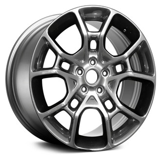 Replace® - 5 Y-Spoke Smoked Silver 19x7.5 Alloy Factory Wheel - Remanufactured