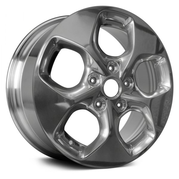Replace® - 17 x 7 5-Slot Polished Alloy Factory Wheel (Remanufactured)