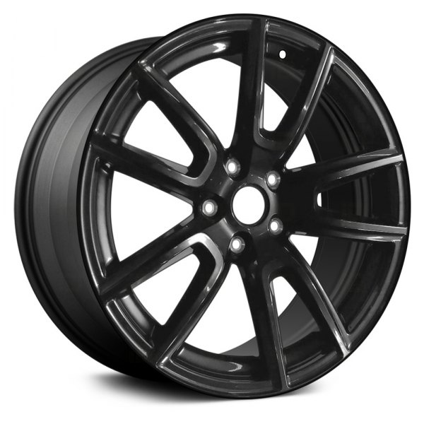 Replace® - 20 x 10 5 V-Spoke Dark Charcoal Alloy Factory Wheel (Remanufactured)