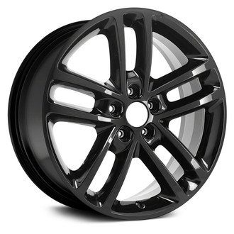 Replace® - Double 5-Spoke Black 19x7.5 Alloy Factory Wheel - Remanufactured