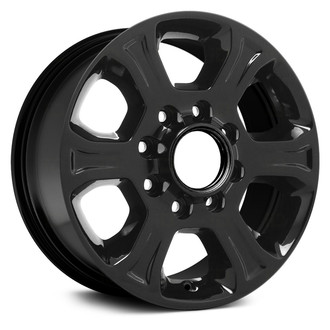 Replace® - 6 I-Spoke Black 18x8 Alloy Factory Wheel - Remanufactured