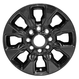 Replace® - 8-Slot Gloss Black 20x8 Alloy Factory Wheel - Remanufactured