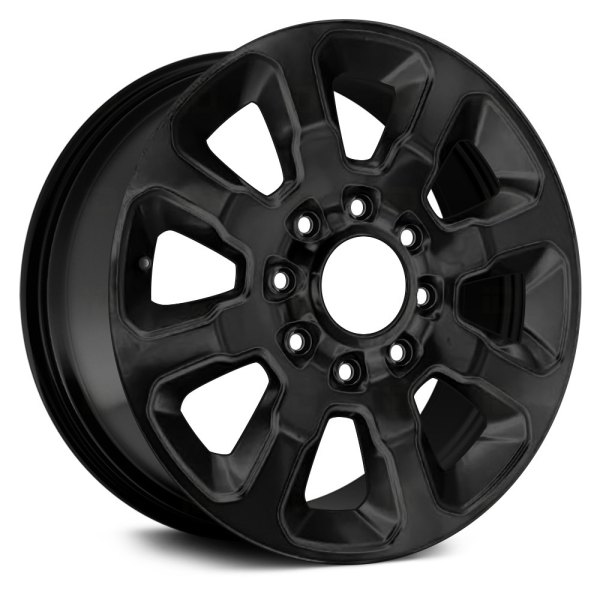 Replace® - 20 x 8 8-Spoke Black Satin Clear Alloy Factory Wheel (Remanufactured)