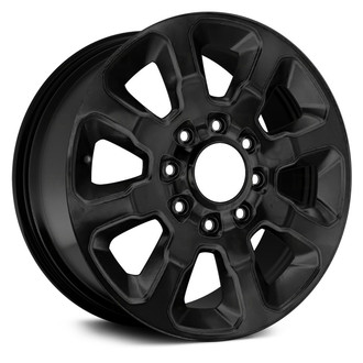 Replace® - 8-Spoke Black Satin Clear 20x8 Alloy Factory Wheel - Remanufactured