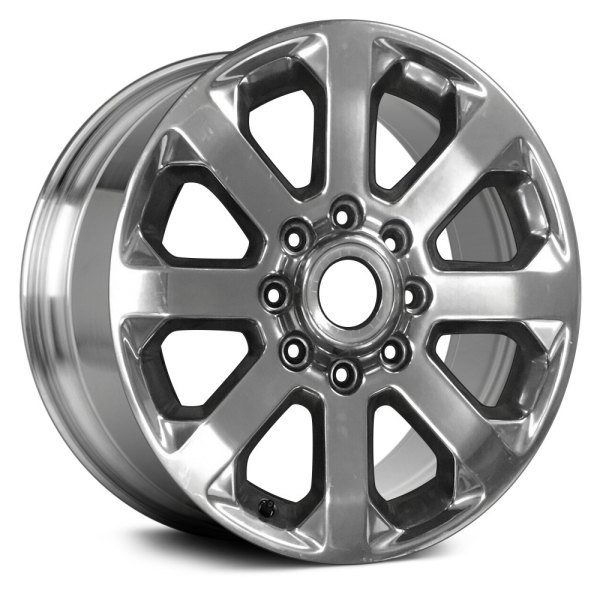 Replace® - 20 x 8 8-Spoke Polished Alloy Factory Wheel (Remanufactured)