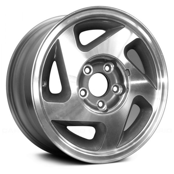 Replace® - 15 x 7 5 Spiral-Spoke Charcoal with Machined Face Alloy Factory Wheel (Remanufactured)