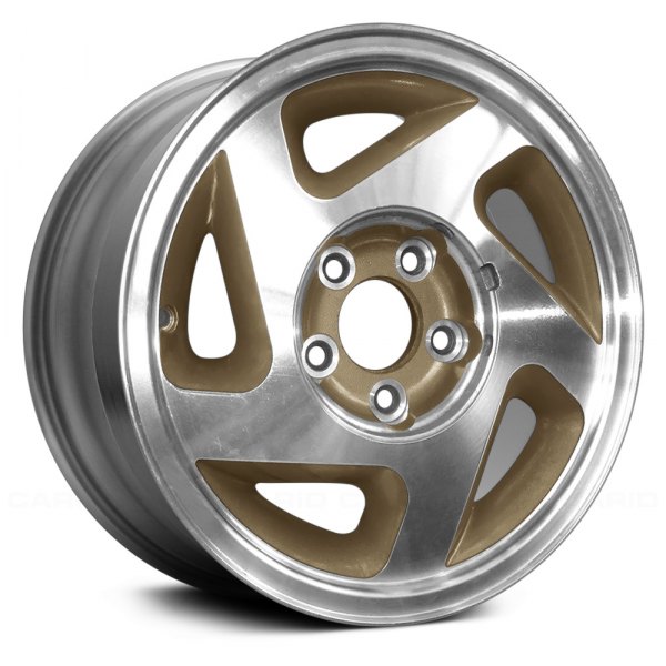 Replace® - 15 x 7 5 Spiral-Spoke Tan with Machined Face Alloy Factory Wheel (Remanufactured)